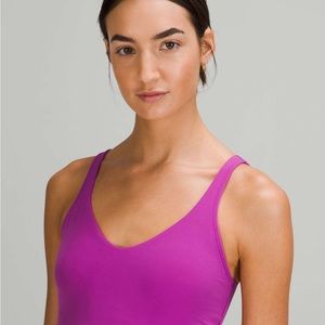 lululemon vivid plum align tank